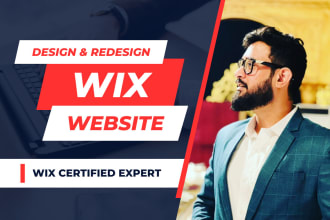 design and redesign wix website that grows your business