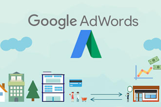 setup and manage google ads adwords PPC campaigns