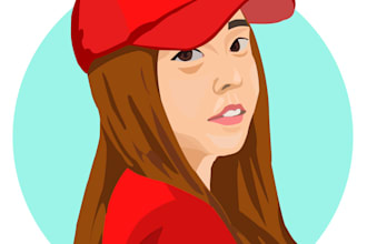create 2d artwork with an aesthetic stroke