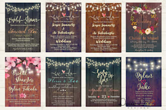 design your custom wedding invitation
