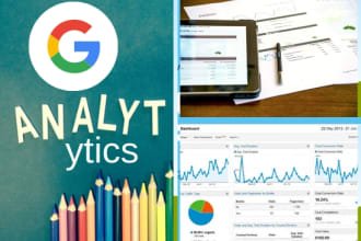fix or setup google analytics 4 with reporting and ecommerce tracking