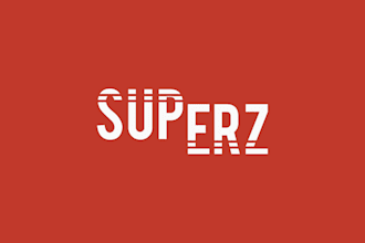 make simple minimalist text logo quickly only 1 day