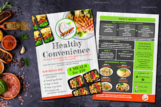 design attractive restaurant or food menu