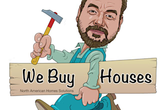 draw themed cartoon portrait for your business
