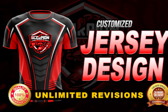 do custom jersey design or sublimation jersey