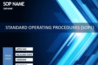 write your company policies and operating procedures