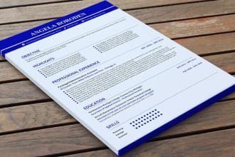 write professional ats resume, cover letter, and linkedin optimization