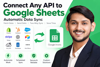 connect any API to google sheets with automatic data sync