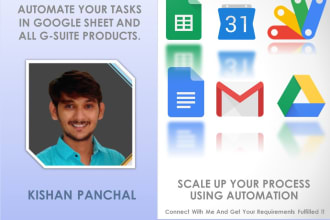 automate your tasks in google sheet