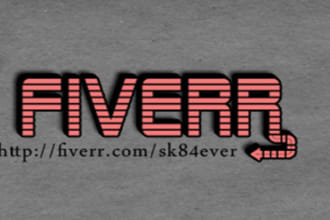 design a Logo for your website or banner for your facebook cover timeline