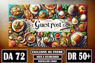 write food guest posts da72 blog off page SEO
