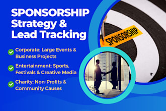 build a strategic sponsorship plan and lead tracking system