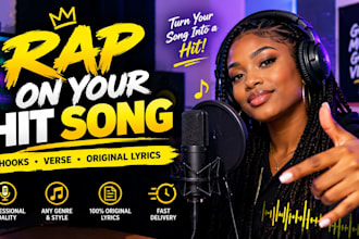 rap on your hit song