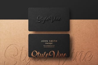 design modern luxury business card , minimal unique elegant real estate card