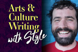 write premium arts and culture articles