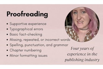 professionally proofread your book