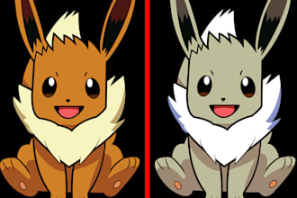 change colours of an image