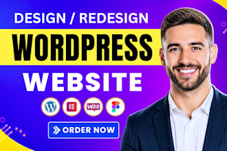 edit, update, redesign, copy, clone website using wordpress elementor pro