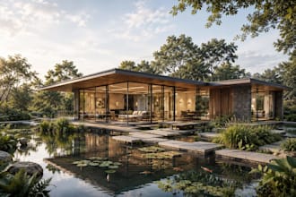 develop an architectural concept for your site