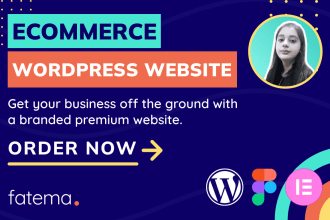 design ecommerce website online store with woocommerce wordpress elementor pro