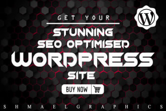 create wordpress website design, wordpress blogs, and landing pages