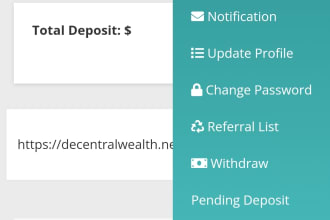 create crypto trading website
