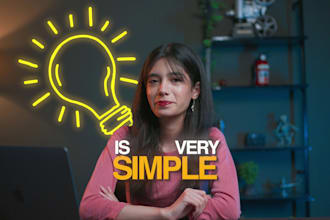 create a female ugc video