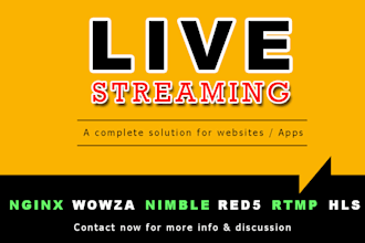 setup and configure a secure rtmp live streaming server with nginx and hls