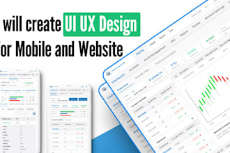 create a wireframe, prototype, mobile website UI UX design