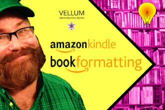 do KDP book formatting for print and kindle ebook self publishing