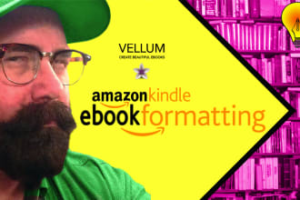 format your book for kindle ebook and print with vellum