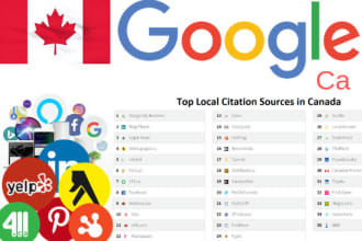 do top high da local listings for canada