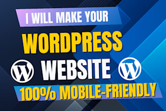 make your website mobile responsive, friendly, mobile optimized