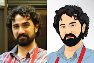 draw your portraits into character avatar