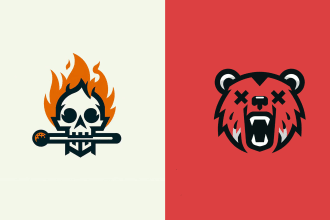 design a minimalist logo or emblem