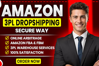 manage amazon dropshipping fbm account using 3pl