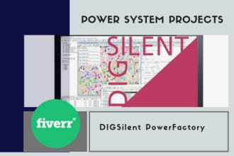 assist you in power system projects using digsilent