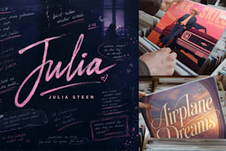 design album or single cover for spotify and itunes