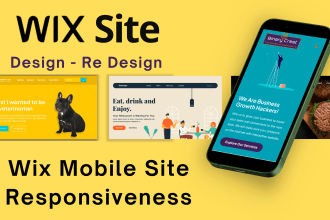 fix and optimize wix mobile site responsiveness