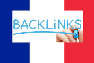 write and publish french guest post with 1 backlink