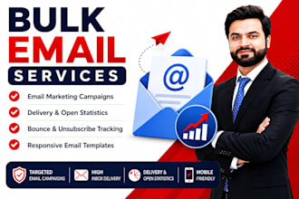 send bulk emails and email marketing services