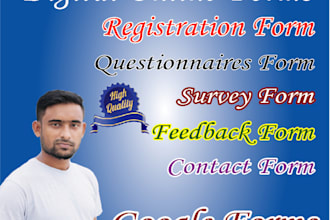 make online forms, integration, and error fixing
