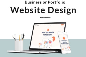 design wordpress website for business and ecommerce with premium theme