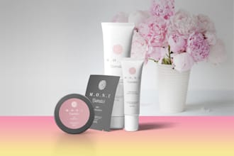 design professional products label or packaging