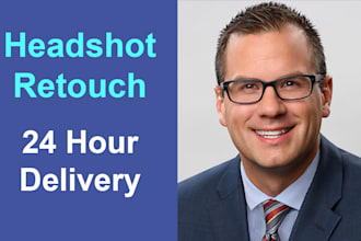 do professional headshot retouch