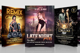design any event poster or any business poster