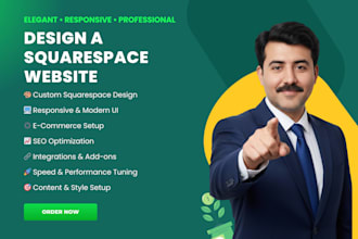 design a squarespace website
