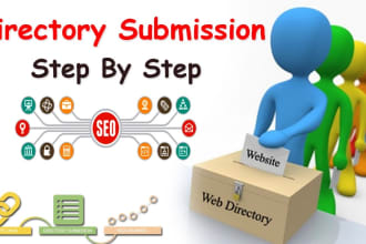 create 25 directory submission for your site