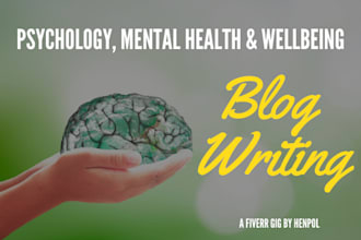 write thoughtful mental health articles with warmth and depth