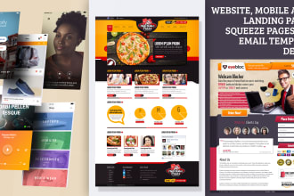 do wordpress elementor website design and photoshop PSD, figma UI UX